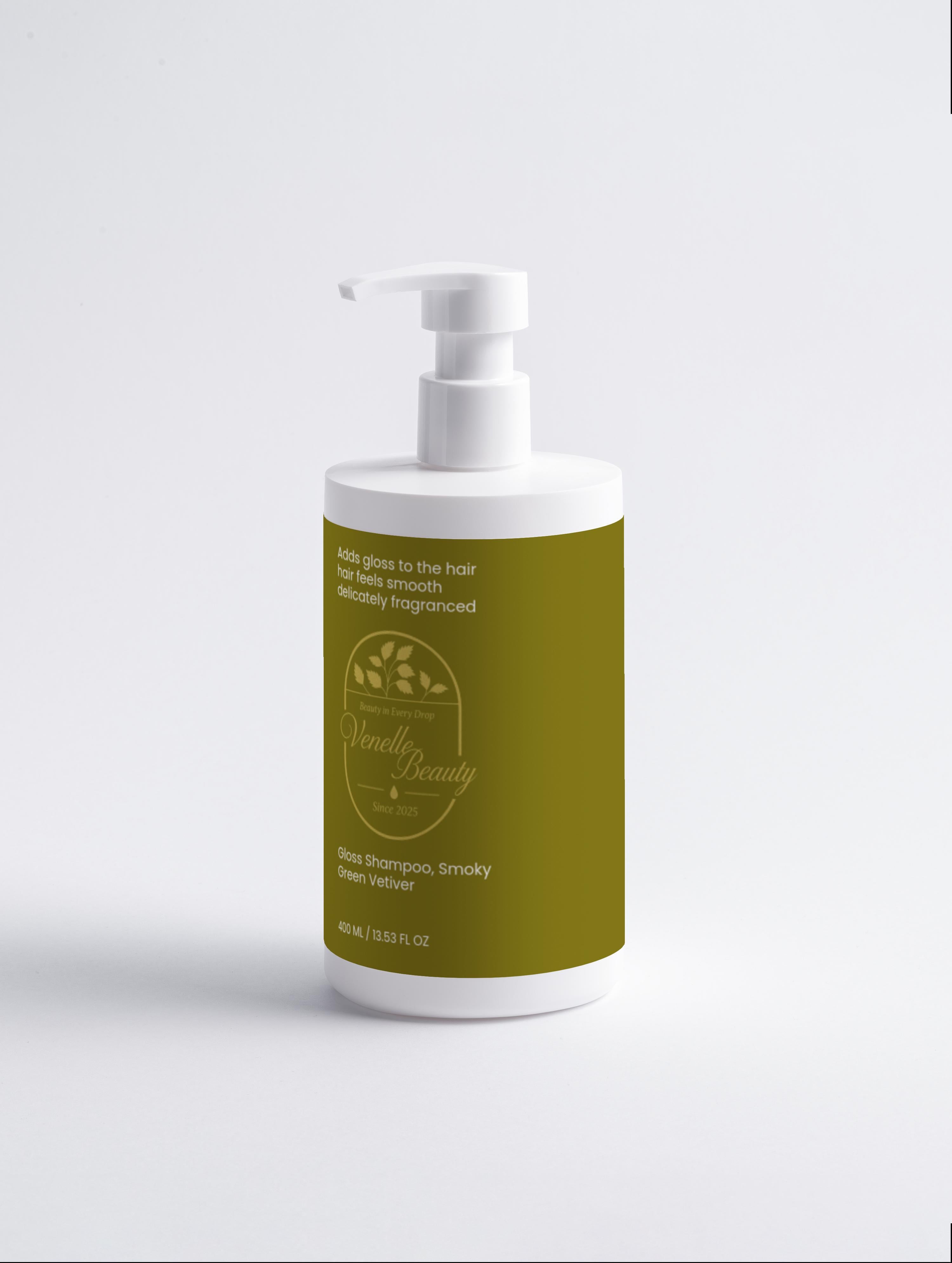 Šampūns matu Mirdzumam – Smoky Green Vetiver