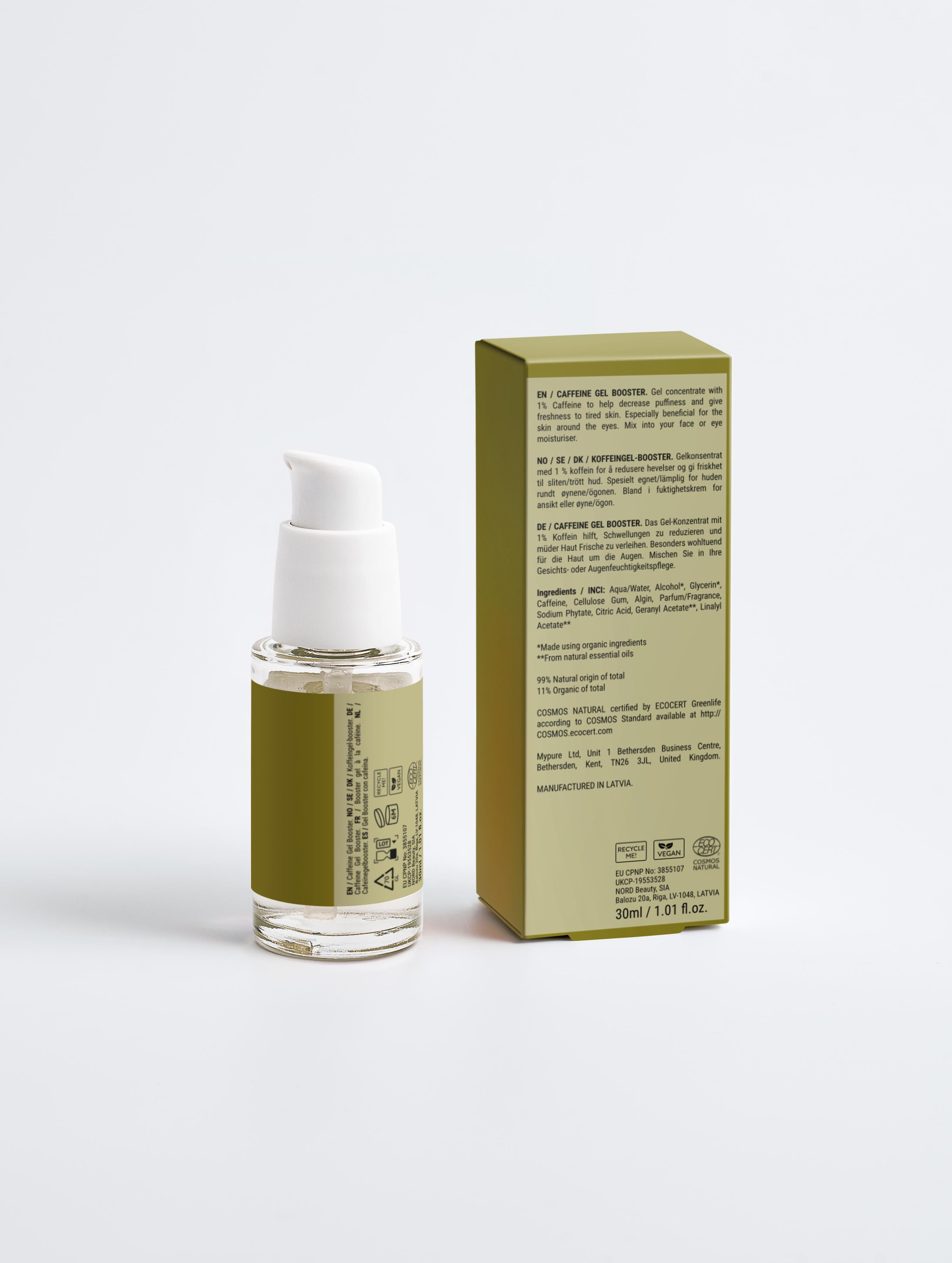 Kofeīna gēlveida serums